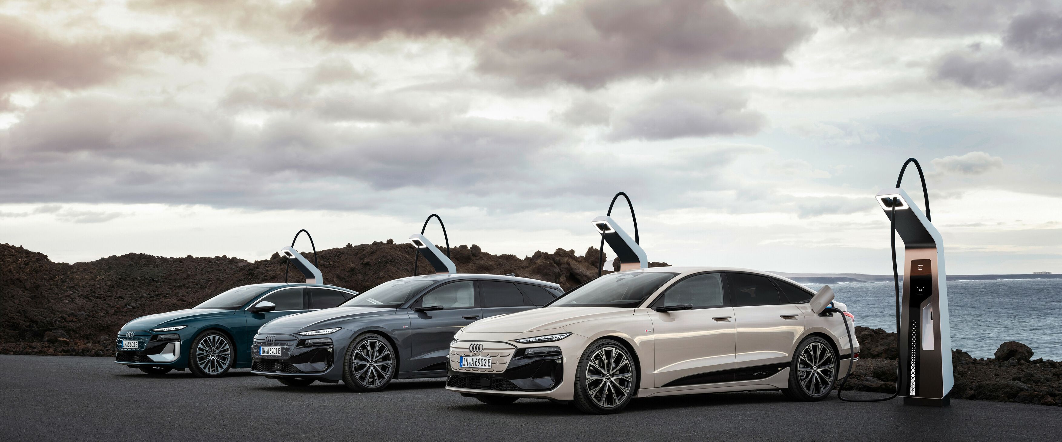 audi models on charge