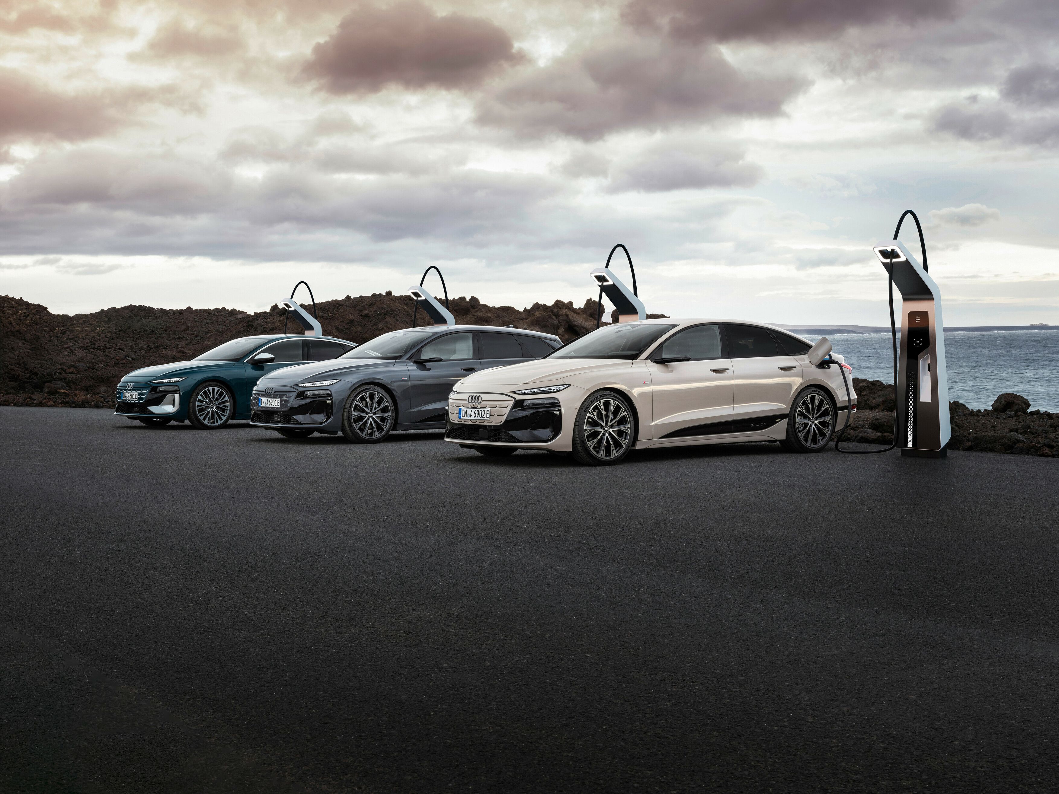 audi models on charge